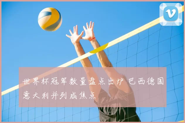 世界杯冠军数量盘点出炉 巴西德国意大利并列成焦点